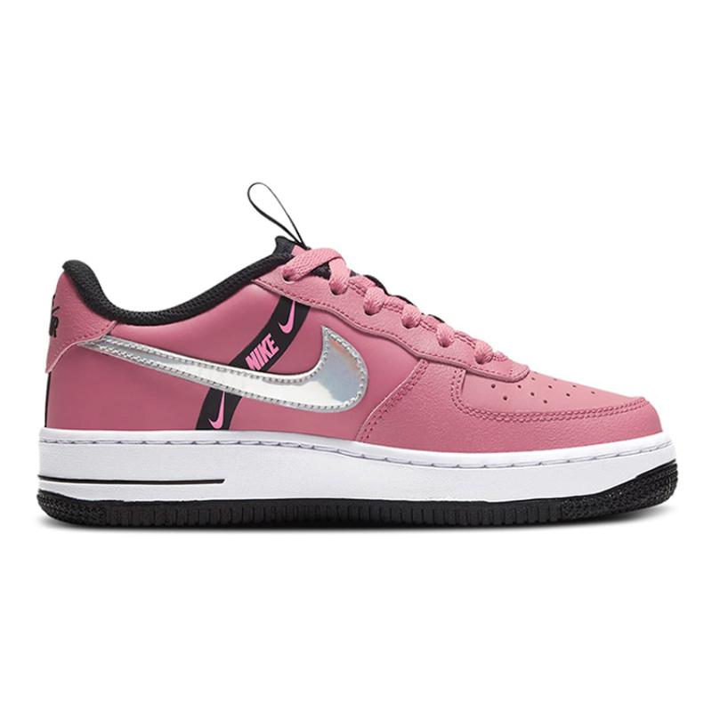Nike Кроссовки Air Force 1 Low LV8 KSA Worldwide Pack Desert Berry Black GS CT4683-600