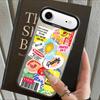 Чехол с фруктовым узором для iPhone 17 Pro Max 16 13 Pro XR 15 Plus XS 12 11 Air 14 Задняя крышка телефона