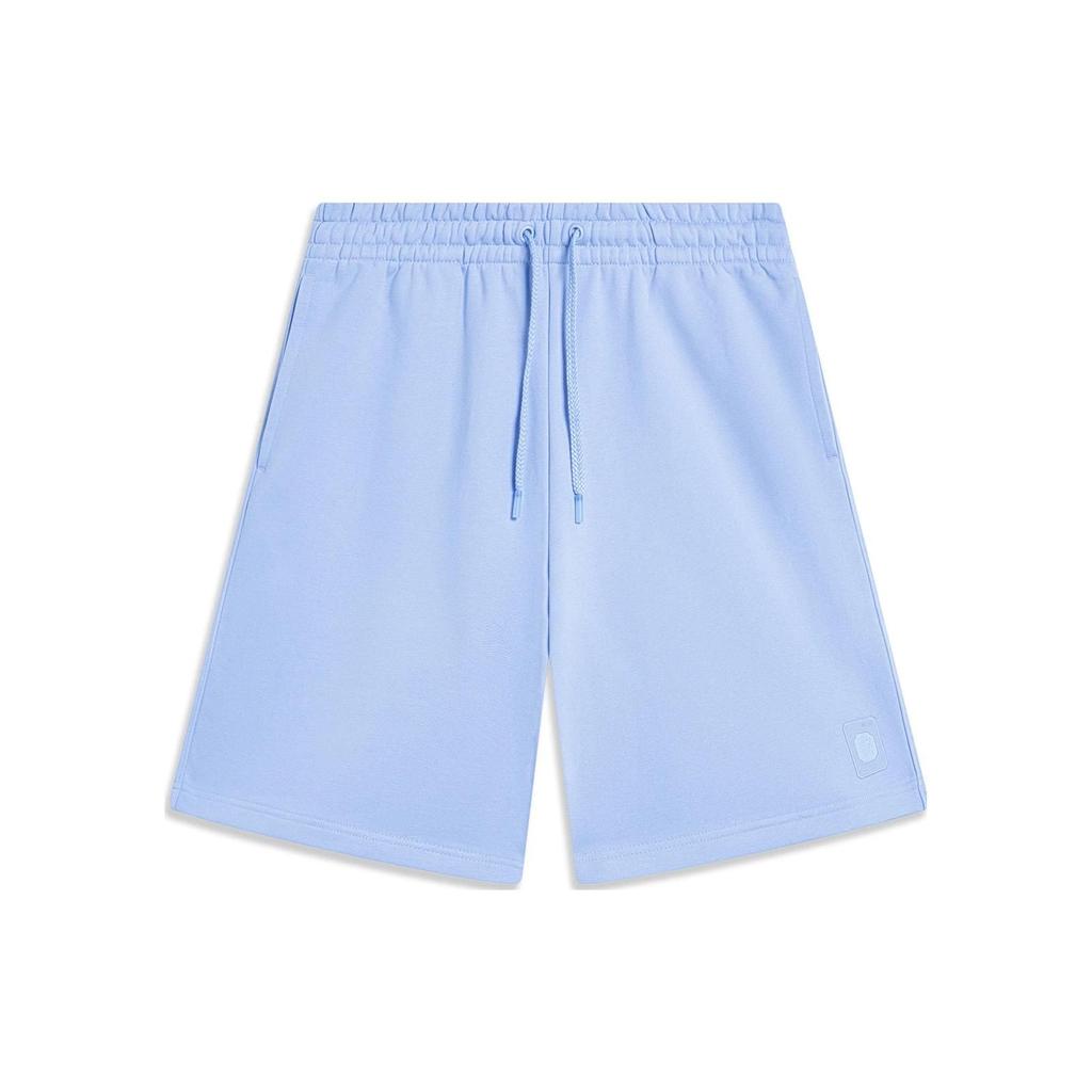 Li Ning China Color Series Solid Mid Waist Straight Loose Casual Shorts Unisex Shorts AKST631-2