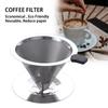 Paper Free Reusable Coffee Filter Steel Filter Hand Dripping Coffee Maker Specialty Coffee