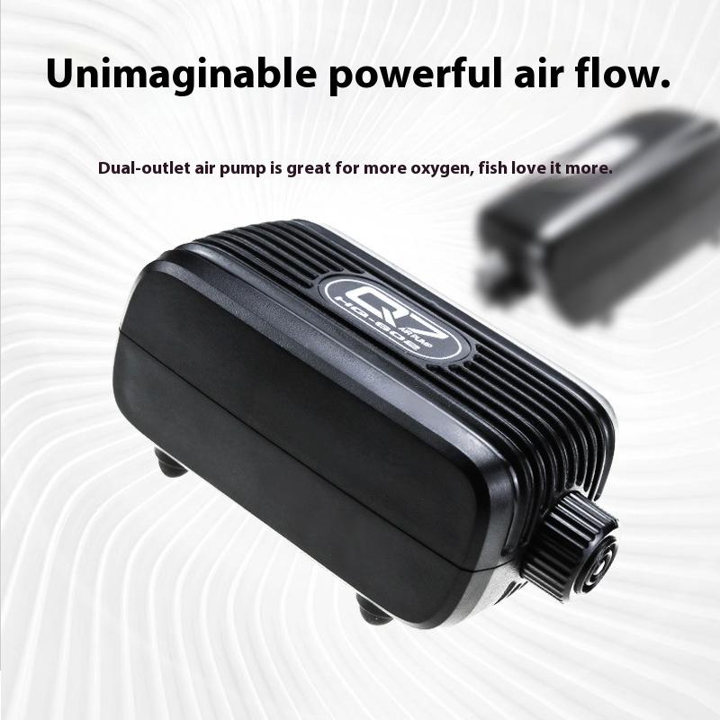 Aquarium Fish Tank Oxygen Pump Long-term Aerator Electronic Adjustment Low Power Atmospheric Volume Special Oxygen Pump for Fish Farming