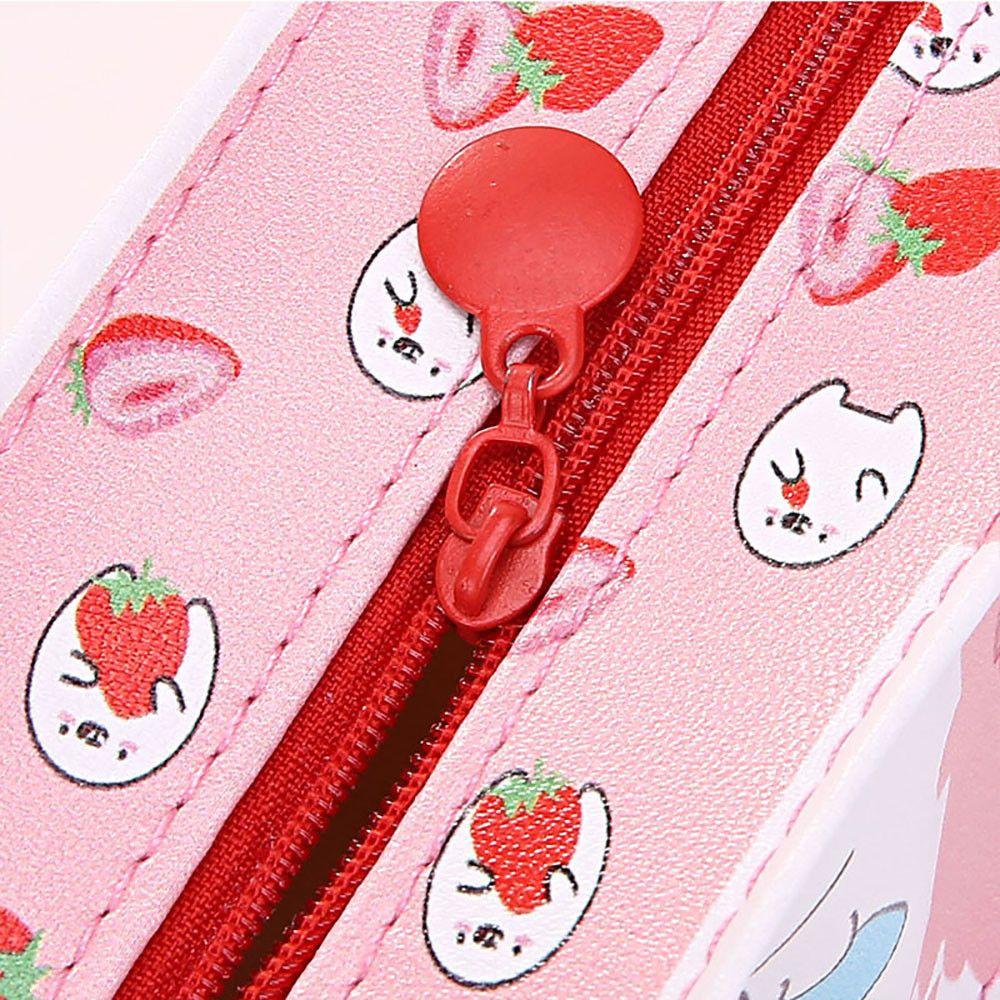Big Storage Office Supply Cartoon Morning Milk Pen Bag Pencil Box Pencil Case Fruit Milk Carton
