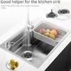 Фильтр для кухонной раковины Сетчатые фильтры из нержавеющей стали Фильтр-сито для раковины Сито для сливного отверстия Сито для раковины в ванной комнате Сливное отверстие