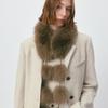 Warm Magnetic Imitation Fur Scarf Faux Rabbit Fur Women Winter Scarves Cute Plush Scarf  For Girls