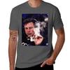 Elon Musk smoking TShirt Basic Simple Casual Short Sleeve Tee