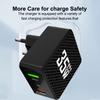 2 Ports Mini 35W GaN USB Type C Charger QC3.0 Portable Fast Charging For 14 Pro 13 Samsung KR/EU/US/UK Plug
