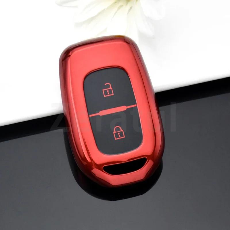 Чехол-футляр для 2-кнопочного TPU брелока автомобиля для Renault Kwid Traffic Symbol Для Dacia Sandero Logan Duster Корпус