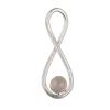 Rose Quartz Gemstone 925 Sterling Silver Jewelry Handmade Pendant 1.66" For Gift PP-20-26