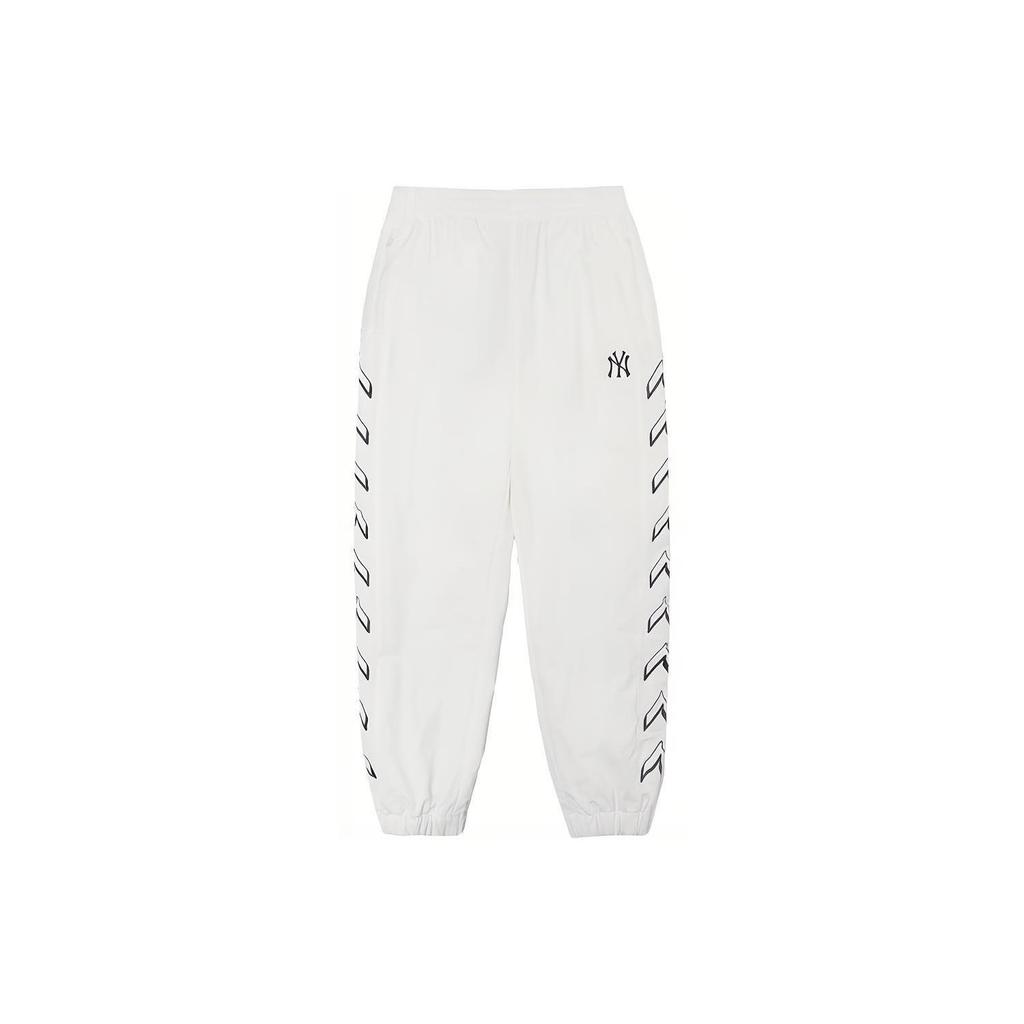 MLB New York Yankees Knitted Sweatpants Unisex White 3AWPS0121-50WHS