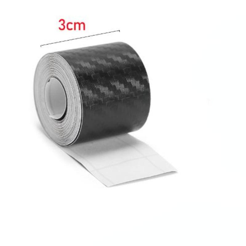 3D наклейка из углеродного волокна, черная виниловая пленка, сделай сам, украшение автомобиля, защитная пленка, матовая лента из углеродного волокна, водонепроницаемая, против царапин