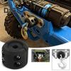Rubber Winch Stopper Mini Towing Hook Protection Easy Installation Truck ATV UTV SUV ORV Trailer Winch Cable Hook Stopper Line Saver Replacement