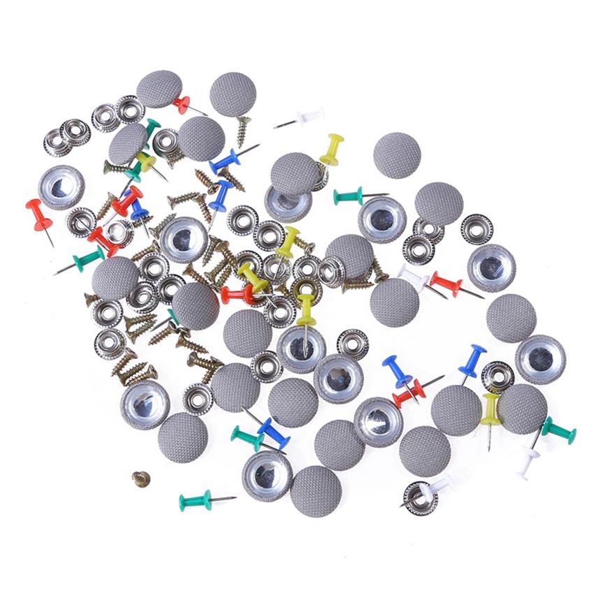 10/30/60 ШТ. Кнопка ремонта обивки потолка автомобиля, заклепки для ремонта потолка, защелкивающиеся заклепки для потолка автомобиля, фиксатор с инструментом для установки