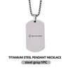 For Benz Stainless Car Logo Pendant Necklace Personalized Auto Decorative Accessories CLS SLK Sport ML C200 C260 C300 W205 CITAN