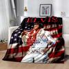 Elvis Presley: Rock Roll Blanket Ultra-Soft Great for Livingroom Sofa Bedding Four Seasons Multipurpose Modern Style Gift for Travel Home Birthdays