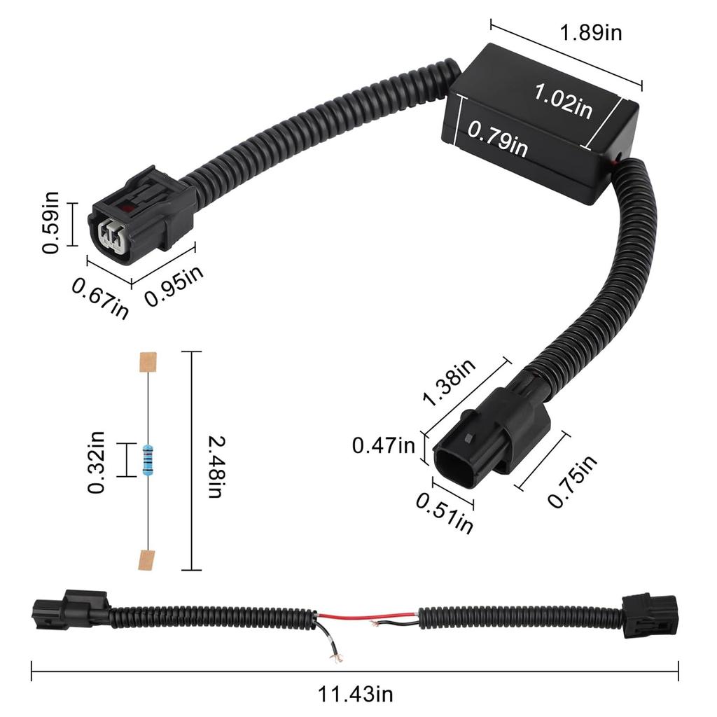 Control Harness for Honda 3.5L V6, Plug & Play Engine Management Module, Compatible with Pilot Accord Odyssey Ridgeline Acura