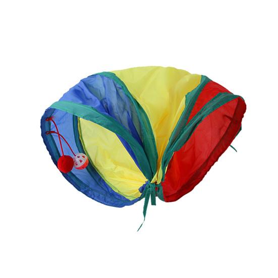 Игрушка-туннель для кошек Т-образная форма Большое пространство Креативный Устойчивый к укусам Устойчивый к царапинам Избавляет от скуки Упражнения для тренировок