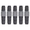 5 Set Pneumatic Quick Connector C Type Self Locking Air Compressor Hose Coupler Plug Socket(SP+PP40