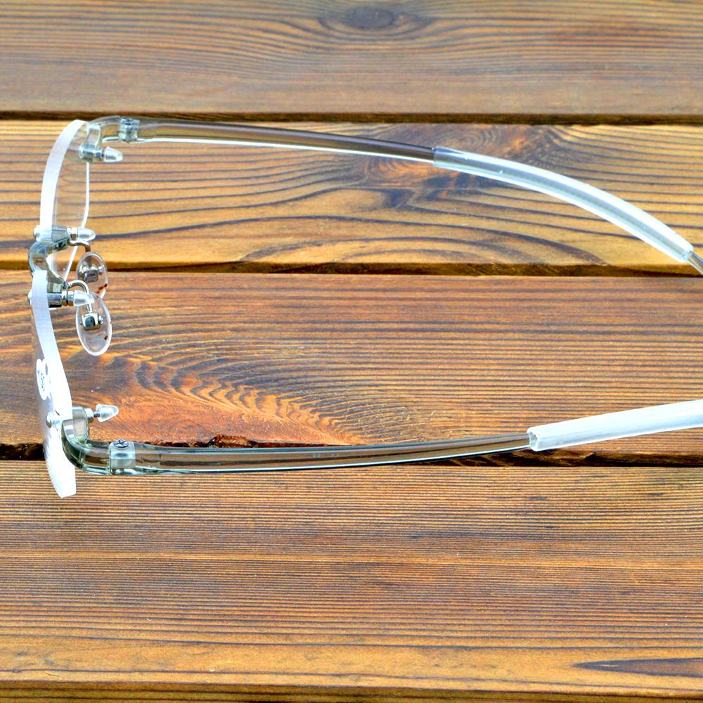 Прямоугольная прозрачная оправа, легкие очки без оправы, противоусталостные линзы с многослойным покрытием, модные очки для чтения от +0,75 до +4