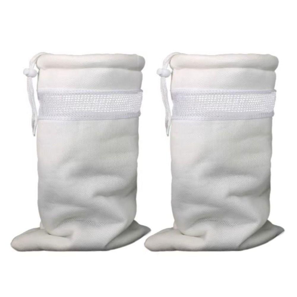 Reusable Fish Tank Filter Bag Washable Fish Tank Water Outlet Filter for Fish Tank Bottom Filter