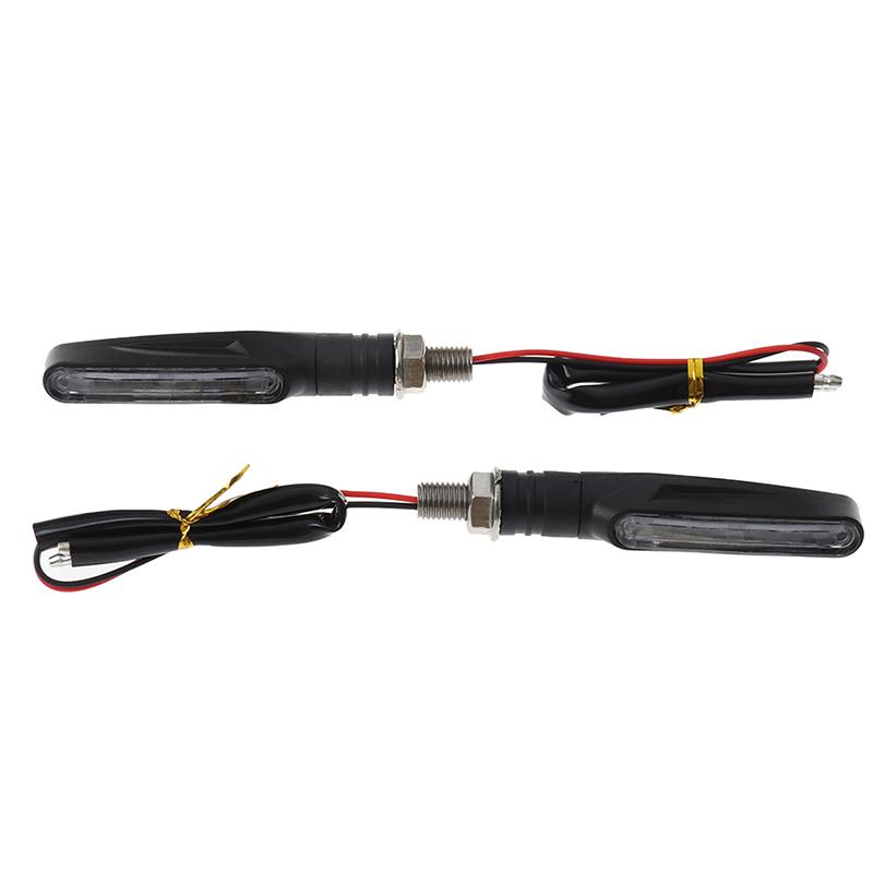 12В светодиодные указатели поворота мотоцикла E24 мигающий индикатор проточной воды