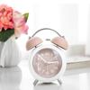 4-Inch Table Clock with Backlight Bedroom Desktop Clock Twin Bell Alarm Clock  Student Children