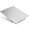 TERRATUTOR Aluminum Metal Mouse Pad Rubber Base and Alloy Surface for Fast and Accurate Control Silver - Non-Slip Micro-Sandblasted