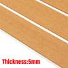 2400x900/600x5mm EVA Foam Faux Teak Boat Decking Sheet Self-Adhesive Marine Flooring Boat Deck Mat Yacht Accessories Gray Brown