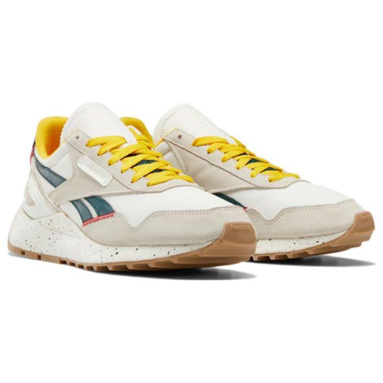 Reebok Classic Leather Legacy AZ Модные Универсальные Тканевые Низкие Повседневные Кроссовки для Бега Унисекс Кроссовки Молочно-Белый GY1766
