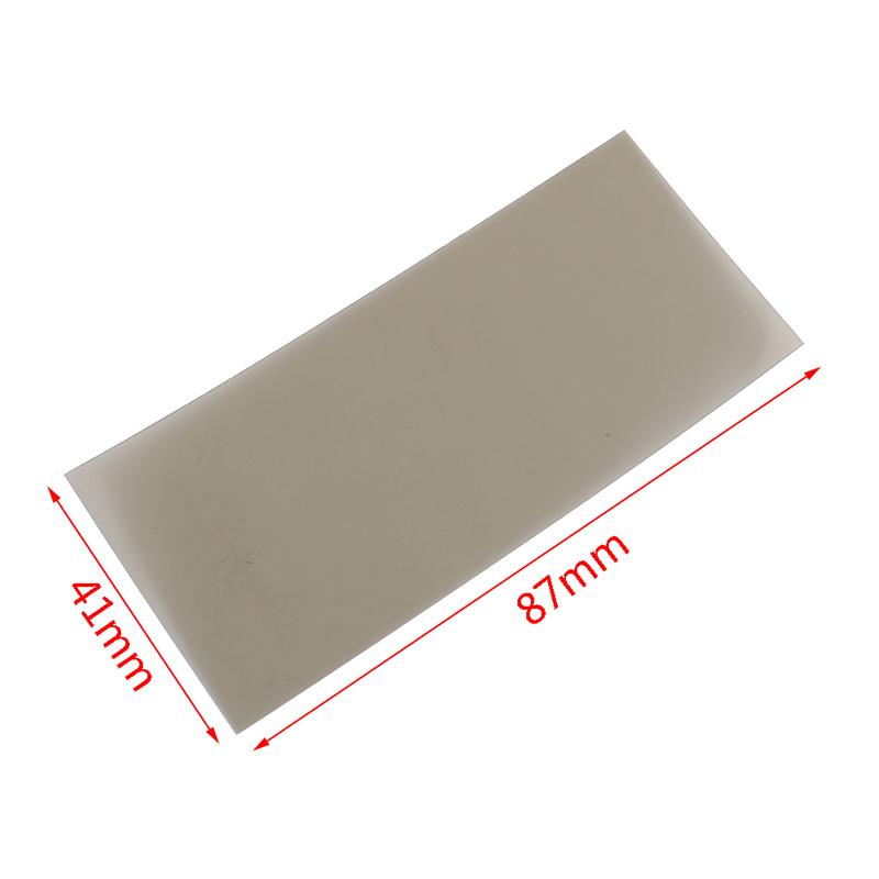 2Pcs 87*41Mm Linear Polarized Filter Glossy Polarizer Film For Electric Car