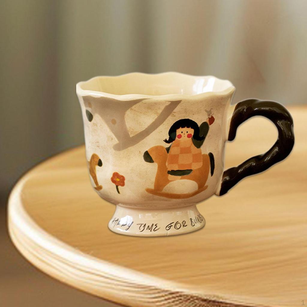 Керамическая кофейная кружка, чашка для завтрака, чая для офиса, магазина, свадебной кухни