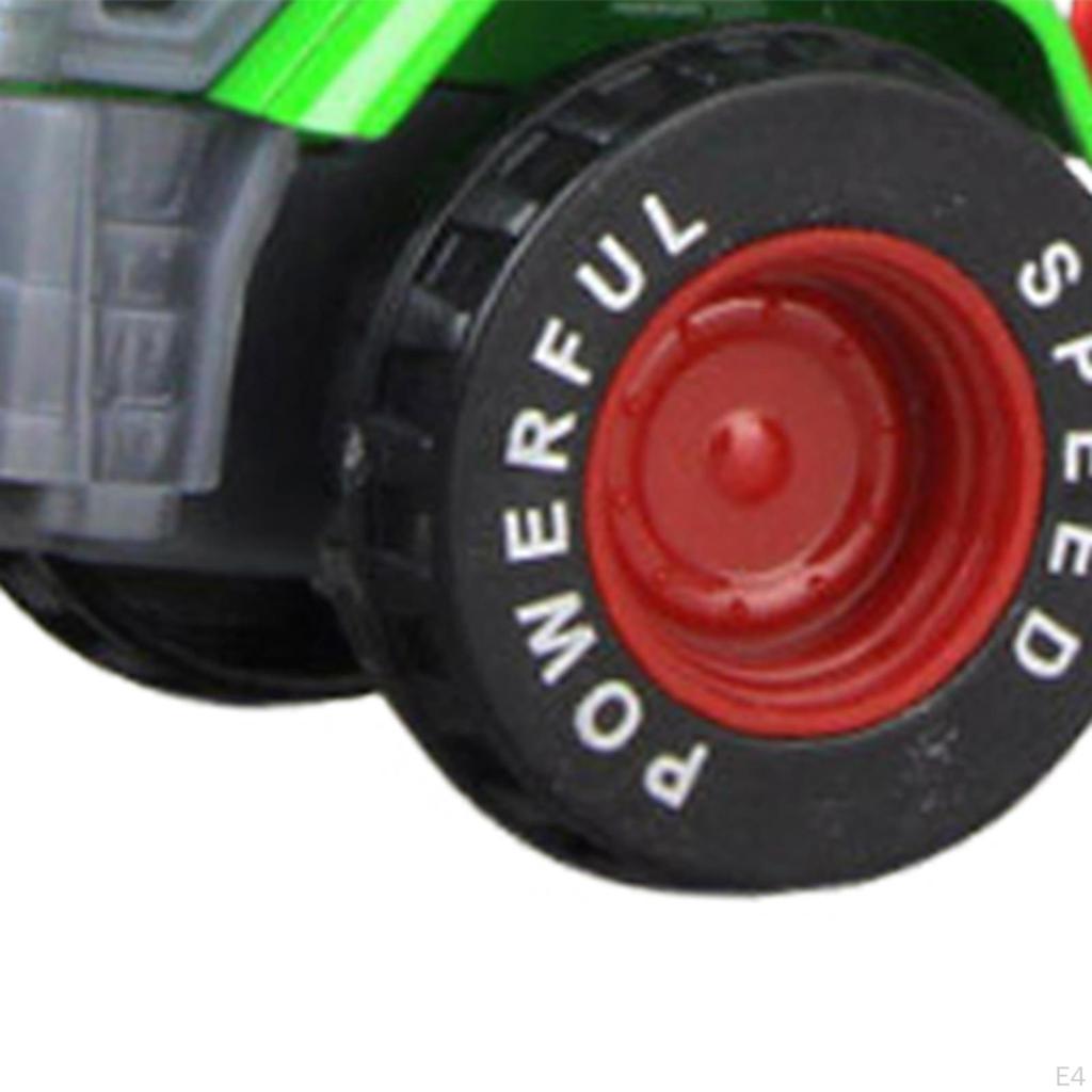 Сельскохозяйственный тракторный грузовик игрушка в подарок образовательный коллекционный толкай и иди с фрикционным приводом для