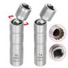 14/16mm Socket Wrench Magnetic 12 Angle Repairing Removal Tool Thin Wall 3/8" Drive Sockets for Spark Plug