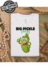 Веселые/Дерзкие/Намекающие/Вирусные футболки 'Big Pickle Energy' для вечеров футболок