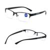 Unisex Business Classic Diopters Men Half Frame Office Women Reading Glasses Trend New Metal  Accessories
