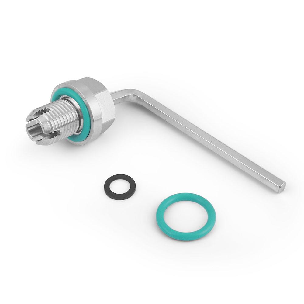Oversize Piggyback Oil Drain Plug, Stainless Steel Self Tapping Oil Pan Thread Repair Kit