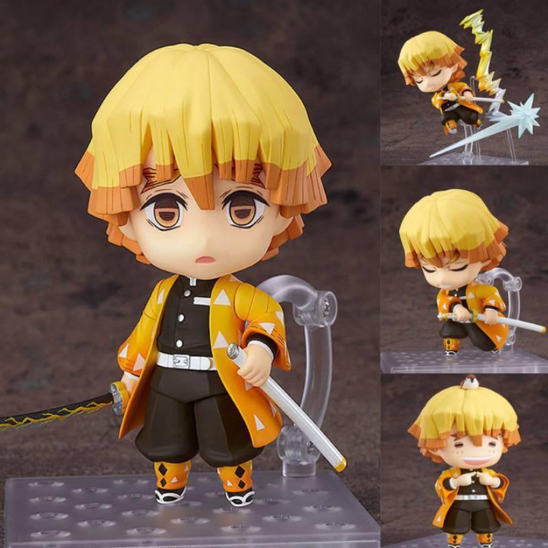 Hot Anime Demon Slayer Series Tanjirou #1193 Nezuko #1334 Zenitsu #1361 Inosuke 1541# Kyoujurou Figures Doll Set Collection Gift