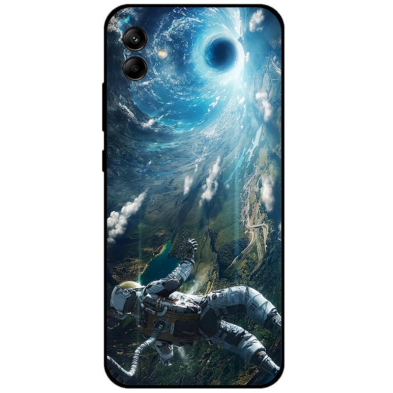 Чехол для Samsung Galaxy A04s Милый Кот Мультяшная Обложка Мягкий Тонкий Чехол для Телефона Для Samsung A04 s A 04 e Galaxy A04 A04e Задняя Крышка Сумки