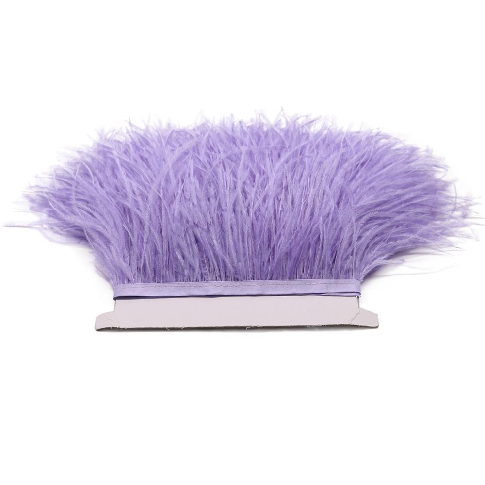 Feather1M 5M 10M 8-10см Черно-белые Страусиные Перья Тесьма Лента Многоцветные Перья для Шитья Перьевых Поделок Украшения Платья Одежды