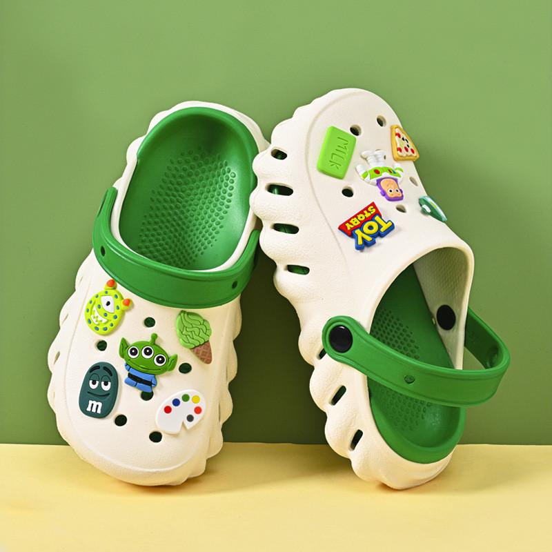 Mario Детские удобные дышащие клоги Летние слипоны для мальчиков и девочек