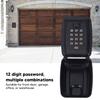 12 Digit Combination Key Lock Box Resettable Code Security Lockbox Combination Key Box  Home Use