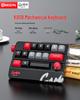Механическая Мини-клавиатура с Красными Переключателями Hot-Swappable и Проводным Подключением TYPE-C для Игр, Офиса и Финансового Использования.