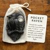 Animal Pocket Hug with Positive Card Emotional Support Love Heart Wolf Turtle Owl Rabbit Crow Pocket Token Decoration Inspirational Encouragement Gift