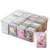 JUSTBOKU Card Case Trading Card Large Capacity Trading Card Case Storage Box Trading Card Case Acrylic Transparent Storage