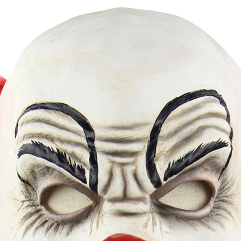 Home Decor Of Halloween Horror Zombie Clown Mask Red Hair Joker Masks Masquerade Party Costume