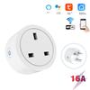 4PCS 16A Smart Life WiFi Plug for Google Home Amazon Alexa Wireless Power Socket