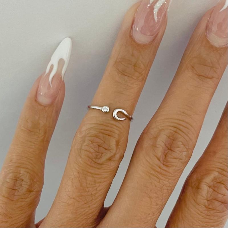 Модный полый дизайн с инкрустацией цирконом, экологически чистый медный материал, женское кольцо на пальце ноги, подарок на годовщину, украшения для пляжной вечеринки