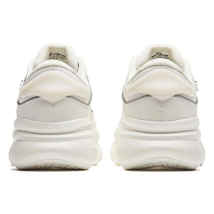 Anta Comfortable Versatile Retro Wear Resistant Low Top Casual Shoes Women Sneakers White 922338888-6