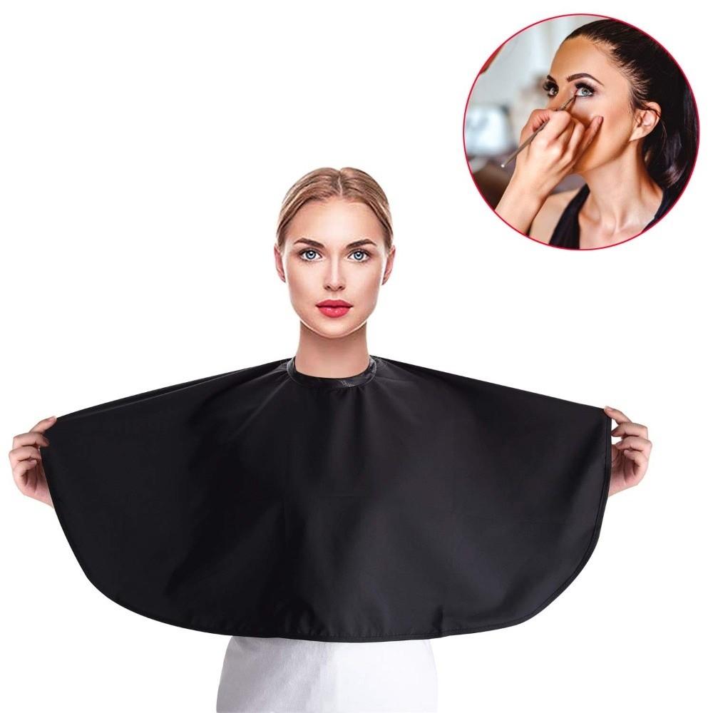 Dye Cape Waterproof Makeup Apron Short Hairdressing Apron Black Half Apron Barbershop