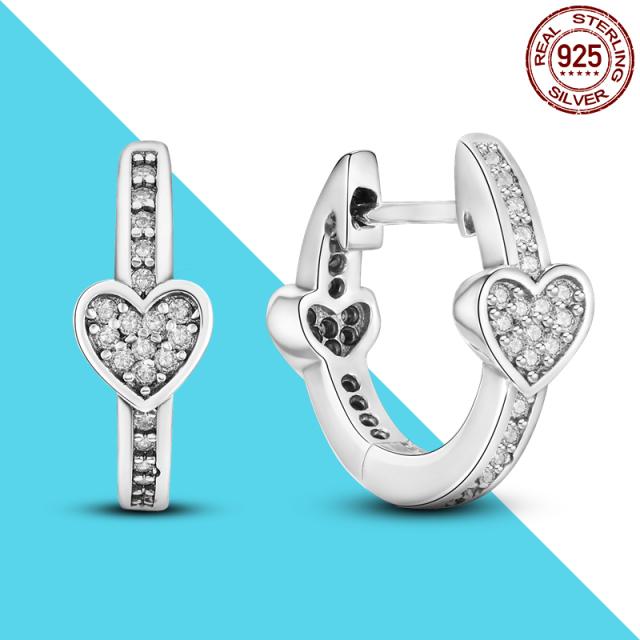 Серьги-кольца с двойными кольцами из серебра 925 пробы, оригинальные фирменные подвески, сделай сам, изящные ювелирные украшения, подарок для женщин, изящное изготовление сережек