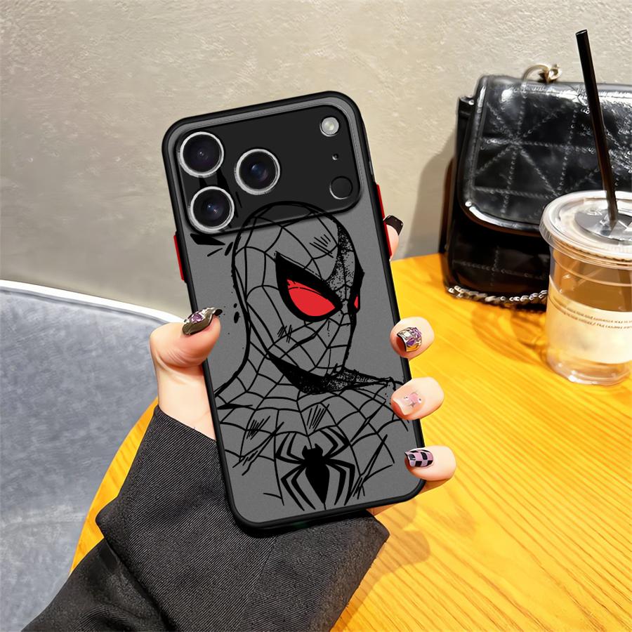 Чехол Marvel Deadpool Ironman для iPhone 17 Pro Max 14 XS XR 11 15 12 7 8 SE 16 Plus Air 13 Mini 17e Задняя крышка телефона
